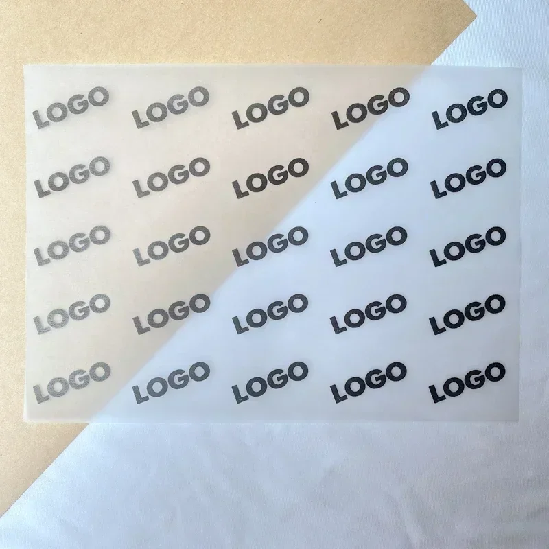 Kraft Soap Label - ورق تغليف شفاف بشعار مخصص، 50/100