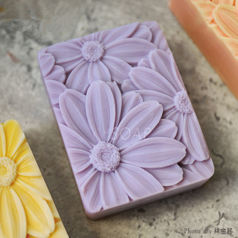 Soap Making Books - الأحدث!! !3d أنيقة عباد الشمس قالب