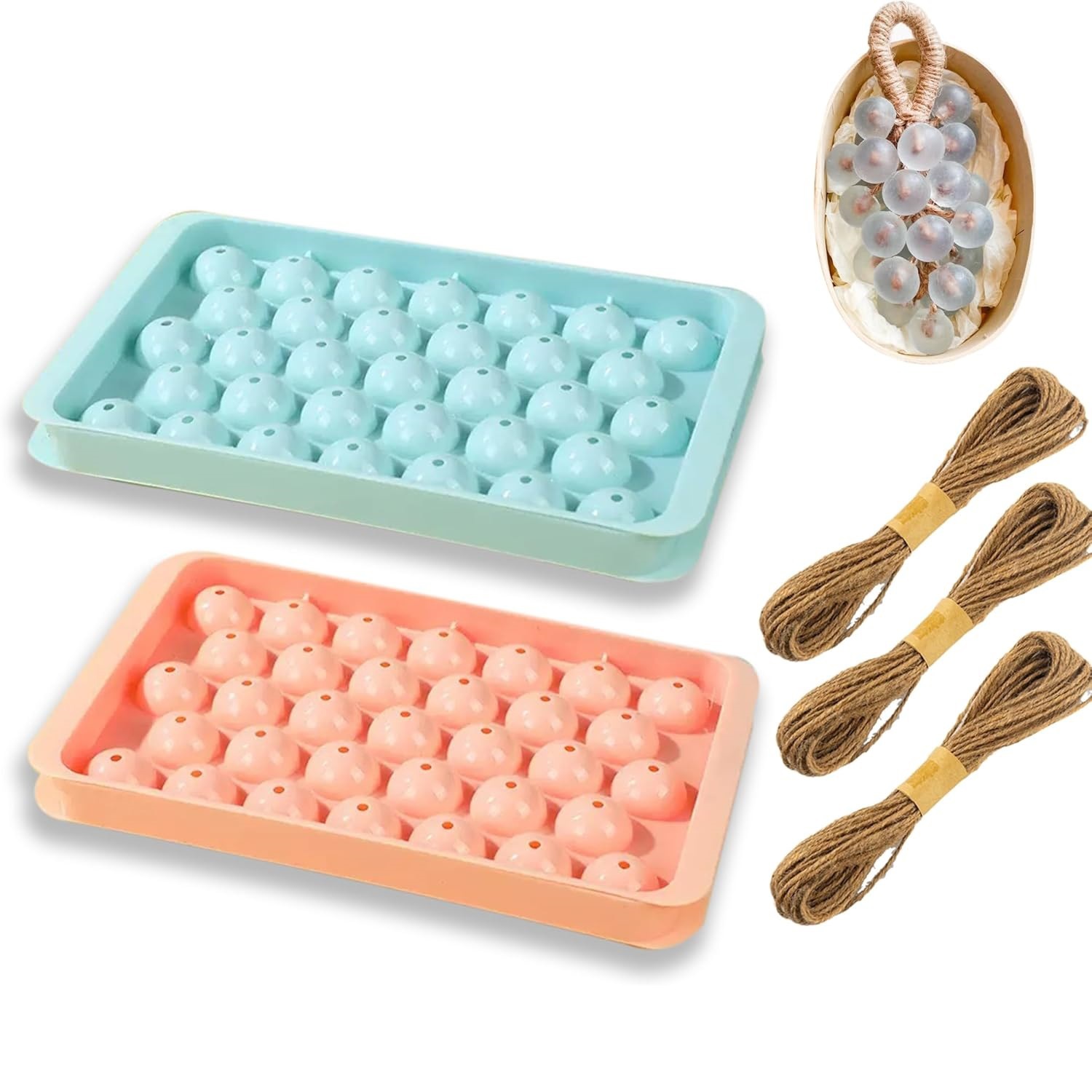 Soap Making Hobbycraft - قالب تشكيل عنقود العنب، أداة صنع