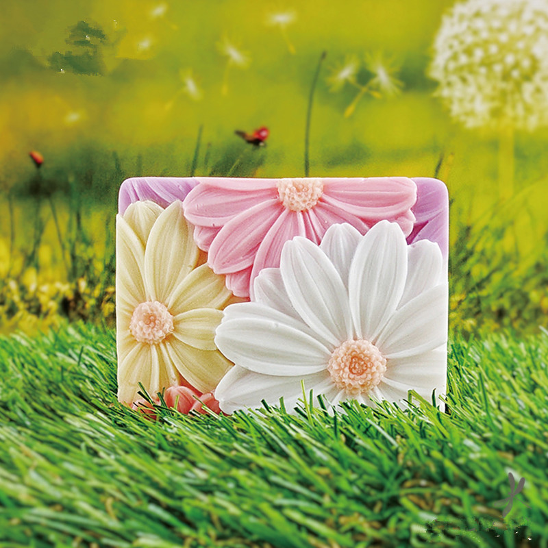 الأحدث!! !3d أنيقة عباد الشمس  - مراجعة Soap Making Books وسعره