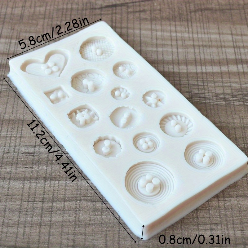 قالب سيليكون على شكل أزرار، قا - مراجعة Melt Pour Soap Base وسعره