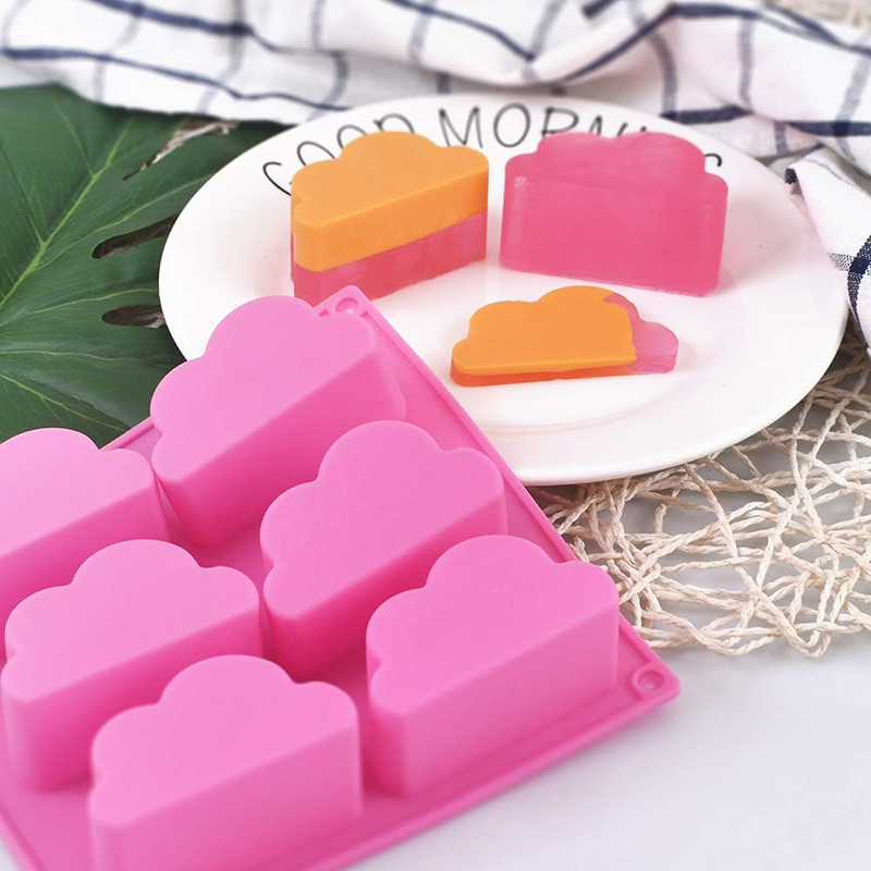 جديد سحابة قالب من السيليكون ل - مراجعة Soap Making Books وسعره