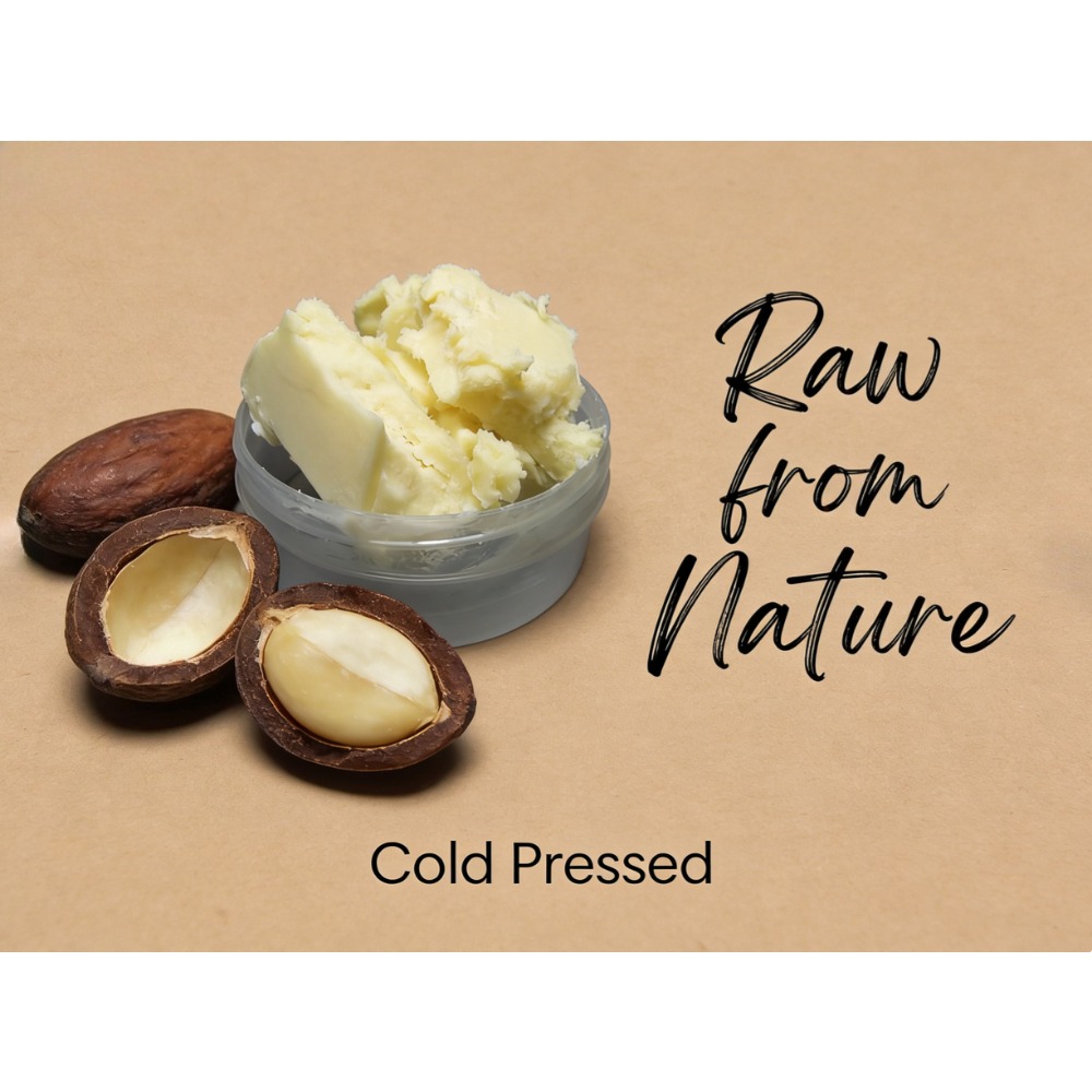1000g زبدة الشيا النقية غير ال - مراجعة Shea Butter Raw وسعره