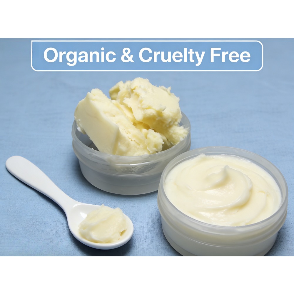 1000g زبدة الشيا النقية غير ال - مراجعة Shea Butter Raw وسعره