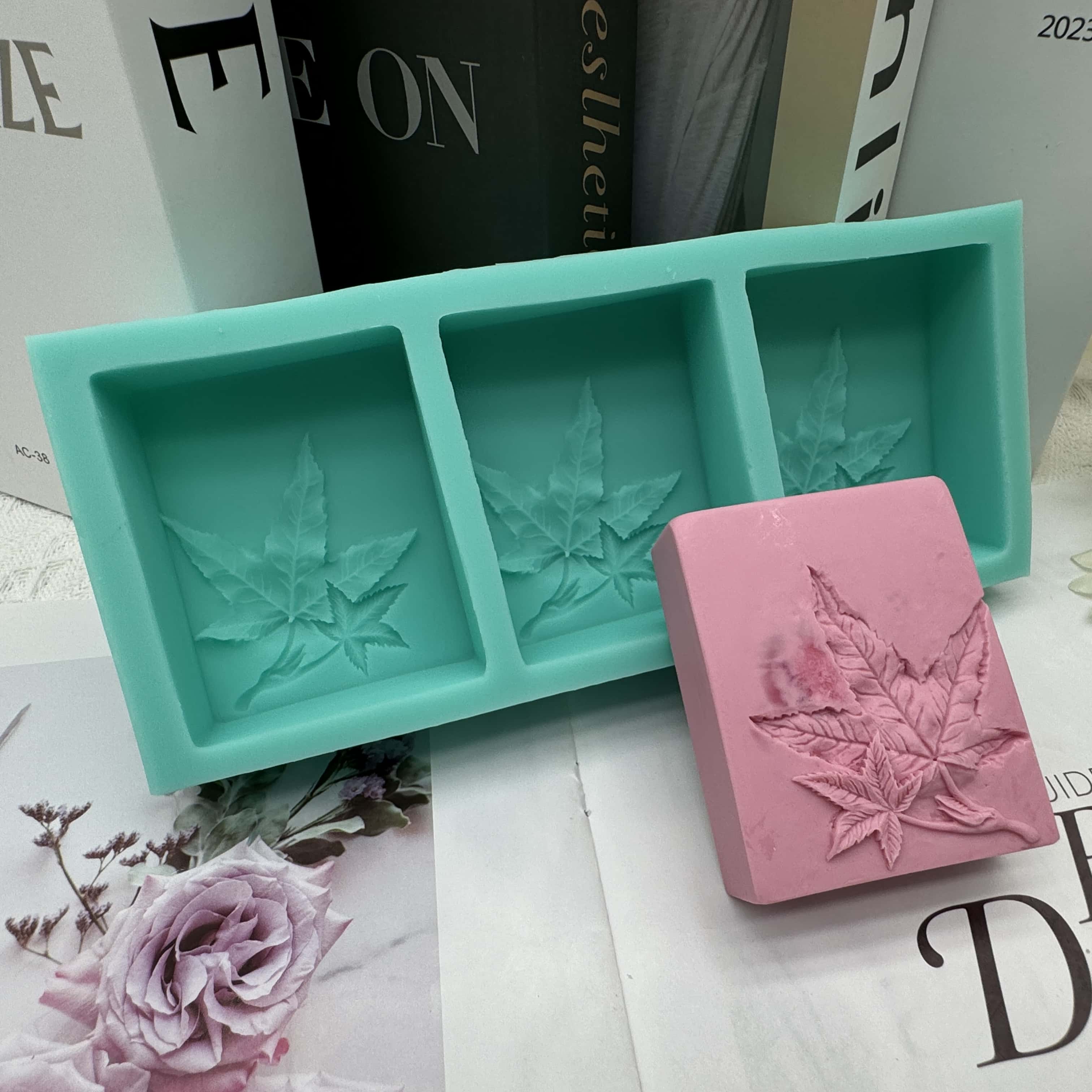 3 قوالب صابون على شكل زهرة، قا - مراجعة Soap Making Books وسعره
