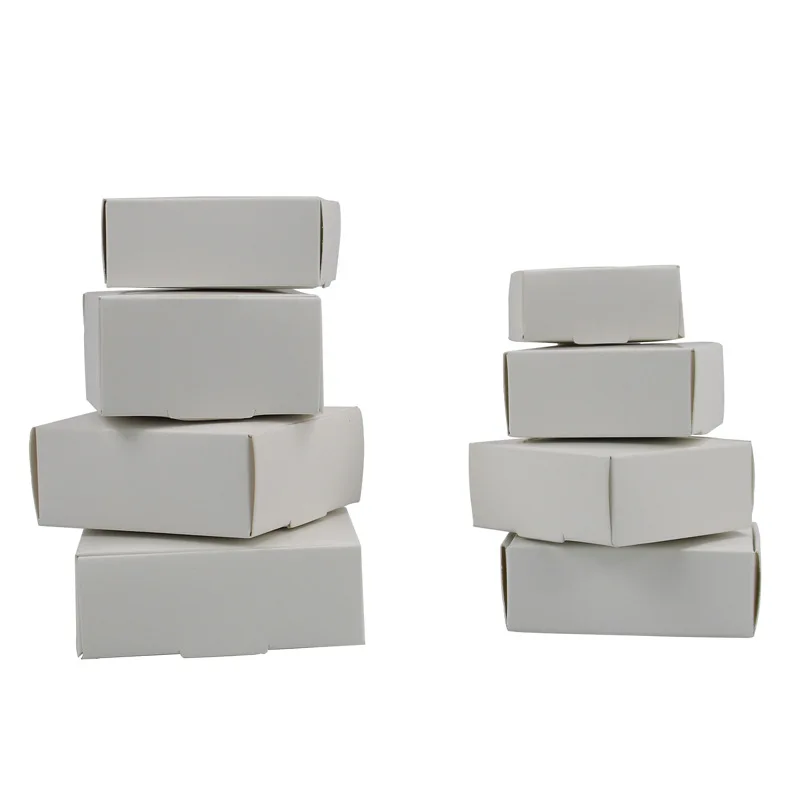 50 قطعة/الوحدة مربع الأبيض الي - مراجعة Kraft Soap Label وسعره