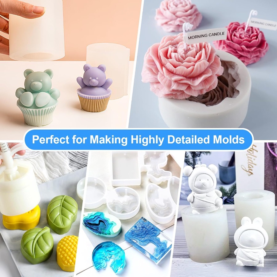 طقم صنع قوالب السيليكون، سائل  - مراجعة Melt Pour Soap Base وسعره