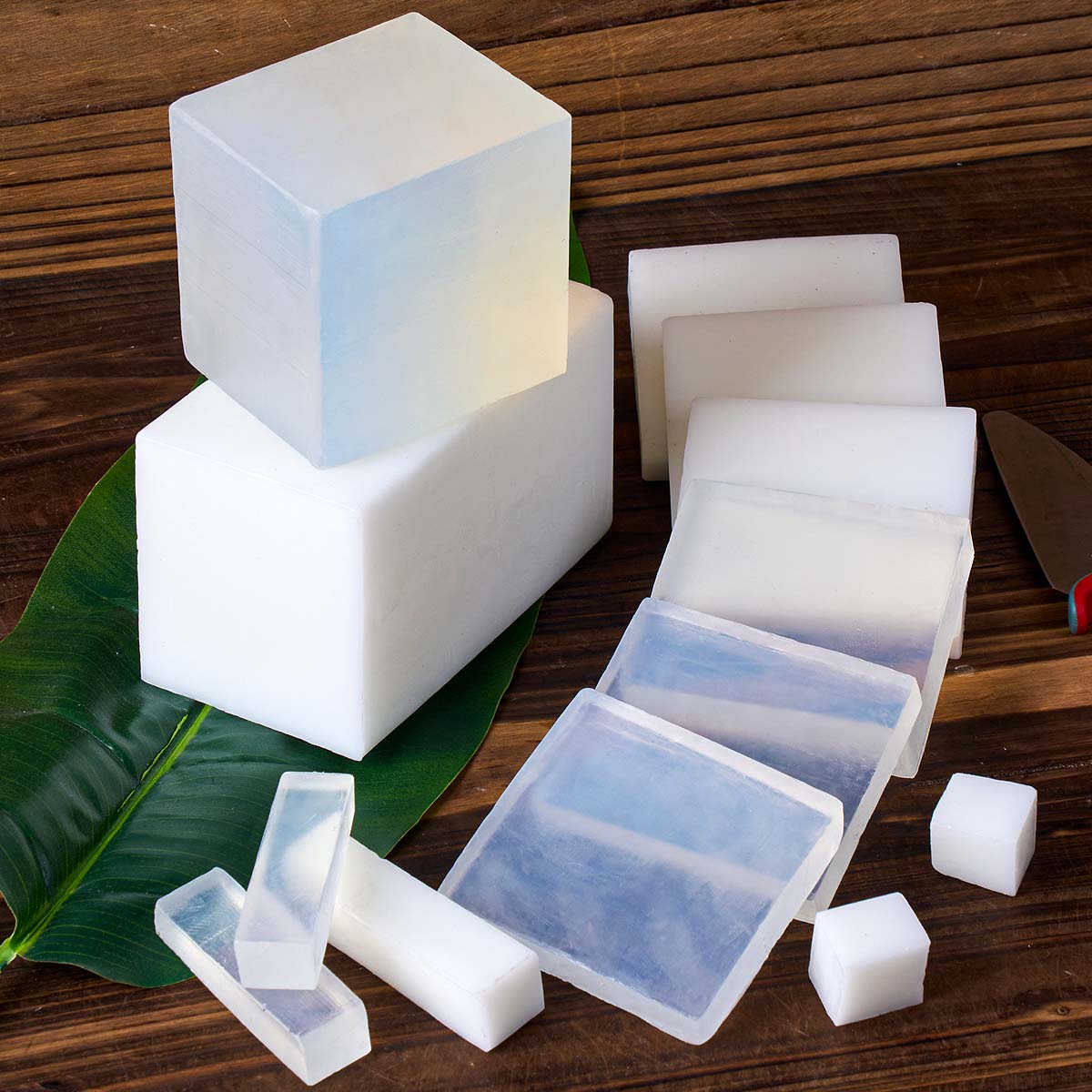 1000 جرام صندوق واضح الأبيض ال - مراجعة Soap Making Books وسعره